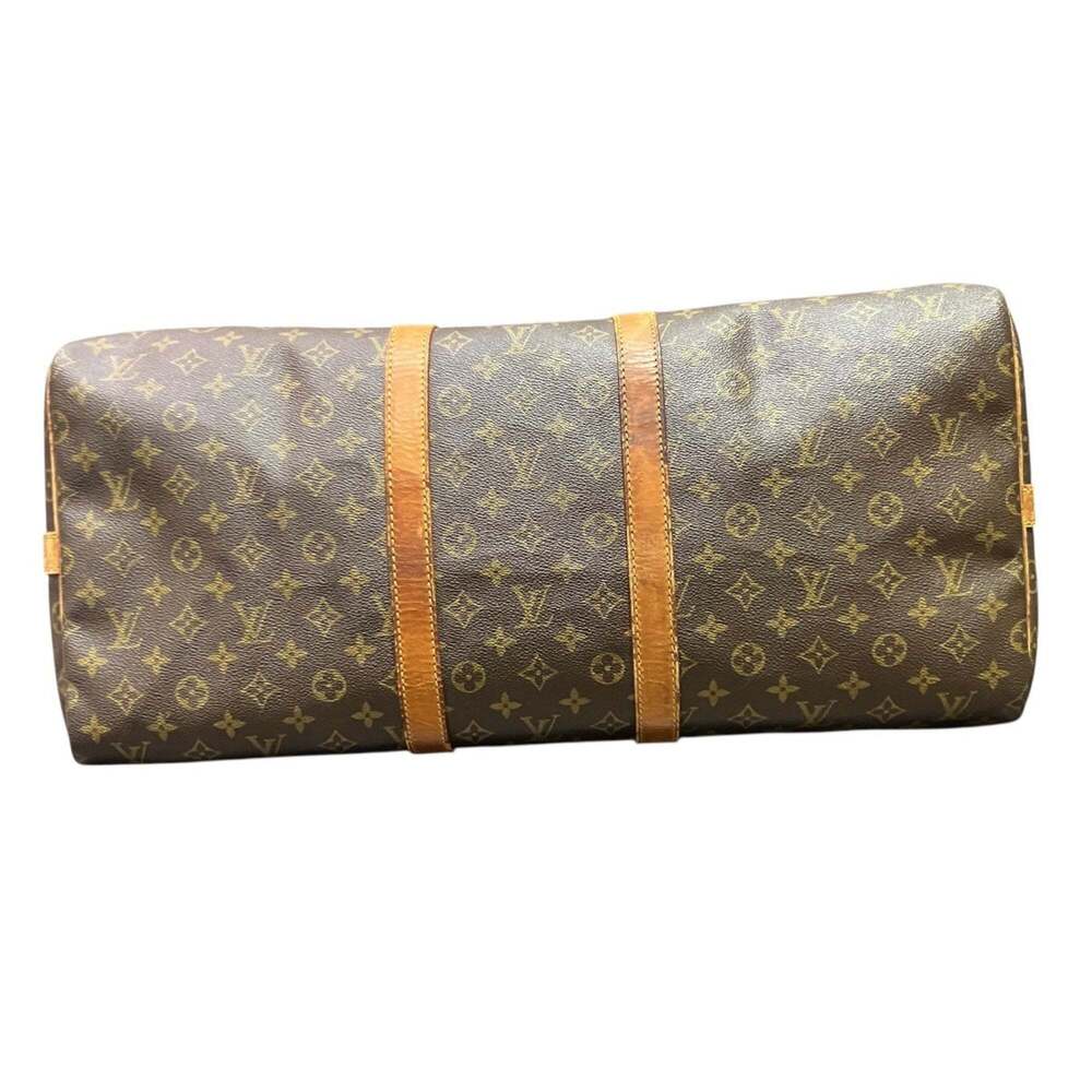 LOUIS VUITTON Brown Monogram Canvas Boston Bag - Picture 3 of 9